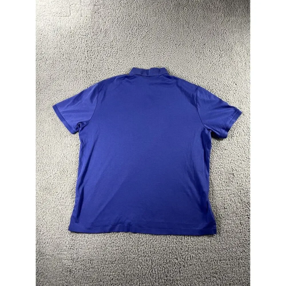 Ralph Lauren Polo Shirt Men Large Flesh Pony‎ Classic Fit Soft Touch Preppy